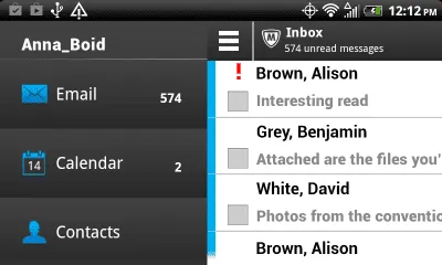 Скриншот приложения McAfee Secure Container - №3