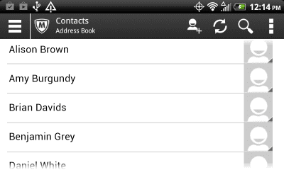 Скриншот приложения McAfee Secure Container - №5