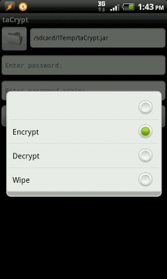 Скриншот приложения taCrypt - №3
