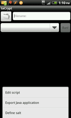 Скриншот приложения taCrypt - №5