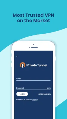 Скриншот приложения Private Tunnel VPN – Fast & Secure Cloud VPN - №1