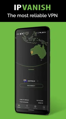 Скриншот приложения IPVanish VPN - №1
