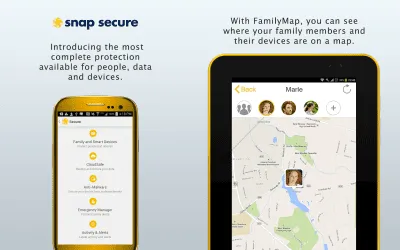 Скриншот приложения Snap Secure + Mobile Antivirus - №1