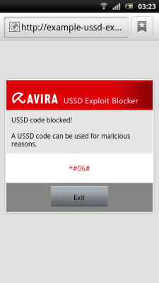 Скриншот приложения Avira USSD Exploit Blocker - №4