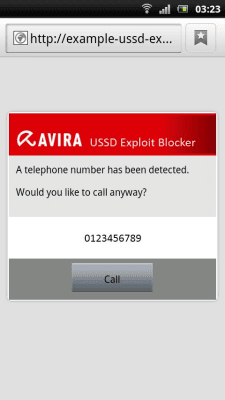 Скриншот приложения Avira USSD Exploit Blocker - №5