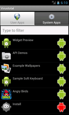 Скриншот приложения VirusTotal - №3