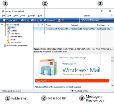 Скриншот приложения Windows Mail Restore Tool - №2