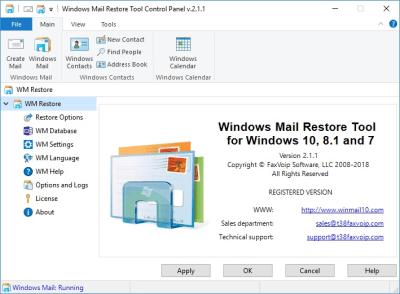 Windows mail. Почта Windows. Почта Windows 7. Fax VOIP Softphone 3.1.1. Restore Tool.