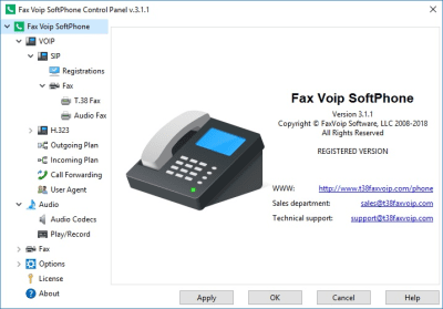 Скриншот приложения Fax Voip Softphone - №2