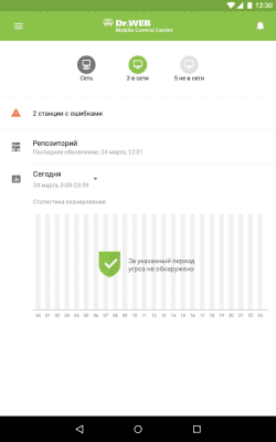 Скриншот приложения Dr.Web Mobile Control Center - №8