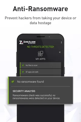 Скриншот приложения ZoneAlarm Mobile Security - №4