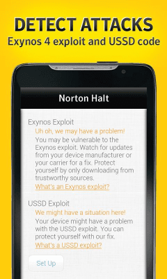 Скриншот приложения Norton Halt exploit defender - №3