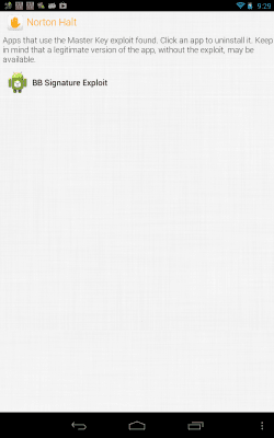 Скриншот приложения Norton Halt exploit defender - №7