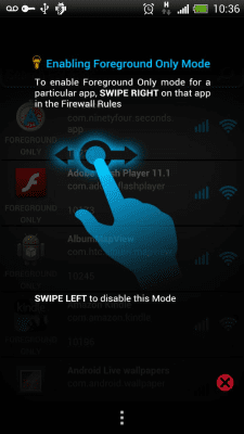 Скриншот приложения Mobiwol: Firewall без root - №2
