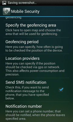 Скриншот приложения Mobile Security - №7