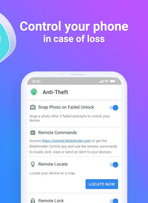 Скриншот приложения Bitdefender Mobile Security & Antivirus - №8