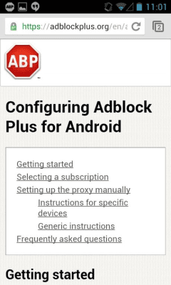Скриншот приложения AdBlock Plus - №3