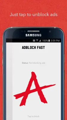 Скриншот приложения Adblock Fast - №3