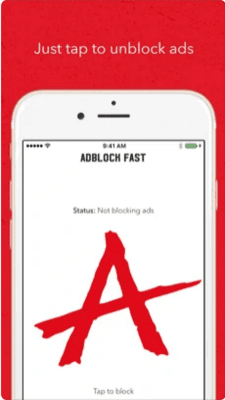 Скриншот приложения Adblock Fast - №3