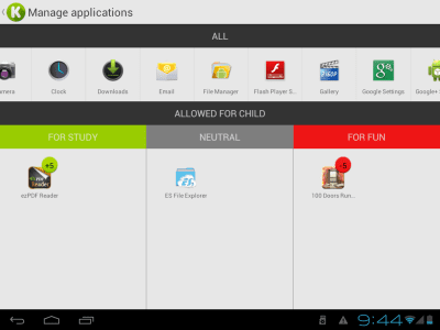 Скриншот приложения KidRead: родительский контроль - №6