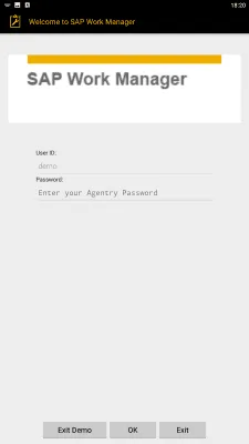 Скриншот приложения SAP Work Manager for Phone - №1