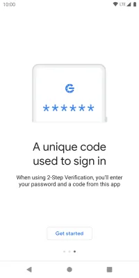 Скриншот приложения Google Authenticator - №3