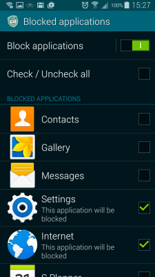 Скриншот приложения Родительский Контроль Времени - №3
