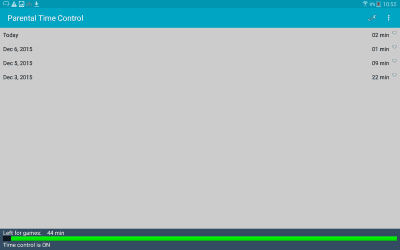 Скриншот приложения Родительский Контроль Времени - №8