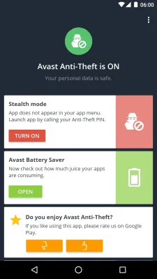 Скриншот приложения Avast Anti-Theft - №1