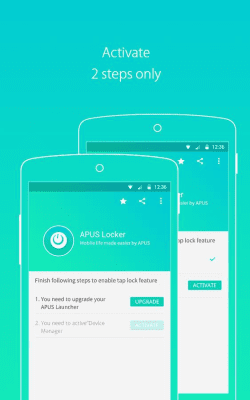 Скриншот приложения APUS Locker - Easy and Fast - №2