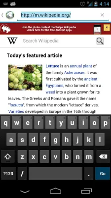 Скриншот приложения Orweb: Private Web Browser - №3