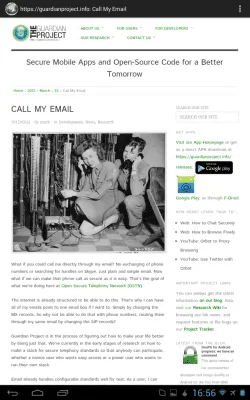 Скриншот приложения Orweb: Private Web Browser - №7