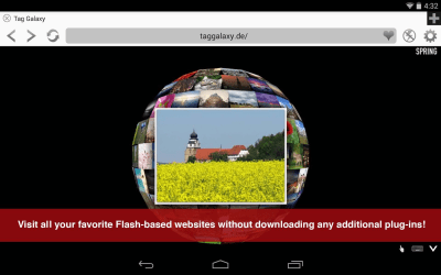 Скриншот приложения Photon Flash Player & Browser - №1