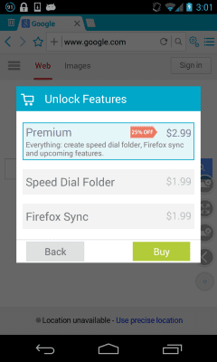 Скриншот приложения Boat Browser для планшетов - №6