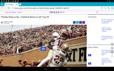 Скриншот приложения Boat Browser для планшетов - №8