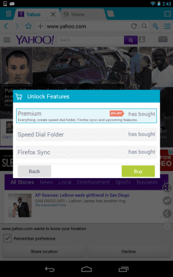 Скриншот приложения Boat Browser для планшетов - №16