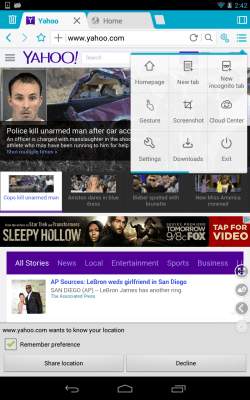 Скриншот приложения Boat Browser для планшетов - №17