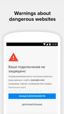 Скриншот приложения Браузер Пульс - №8