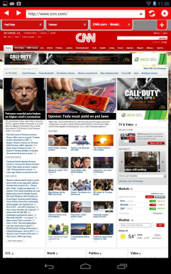 Скриншот приложения Nova Private Browser Free - №3