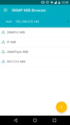 Скриншот приложения SNMP MIB Browser - №2