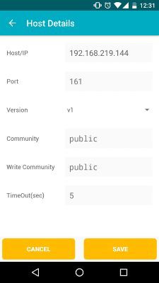 Скриншот приложения SNMP MIB Browser - №7