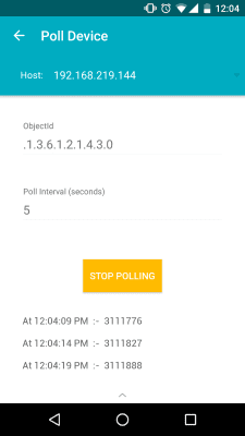 Скриншот приложения SNMP MIB Browser - №8