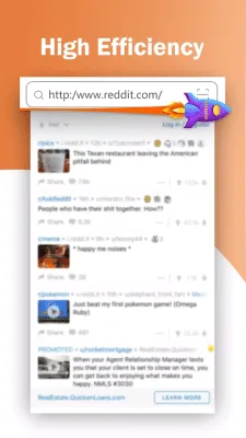 Скриншот приложения Веб-браузер - №5