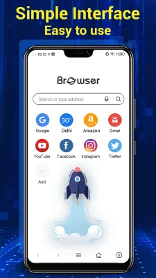 Скриншот приложения Браузер для Android - №2