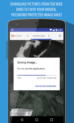 Скриншот приложения Frost Incognito Browser - №6