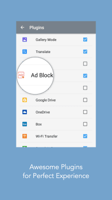 Скриншот приложения Mercury Browser for Android - №7