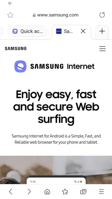 Скриншот приложения Samsung Internet Browser - №6
