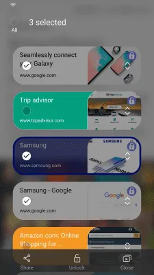 Скриншот приложения Samsung Internet Browser - №7