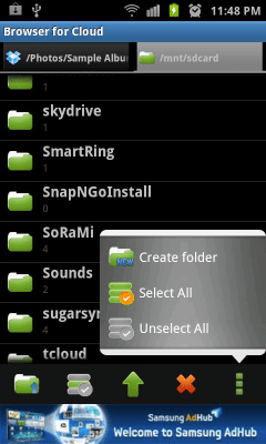 Скриншот приложения Browser for Cloud - №2