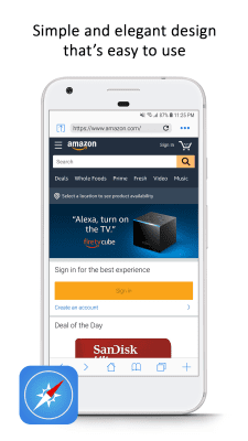 Скриншот приложения Savannah Browser - №5